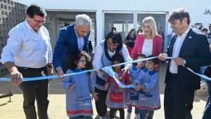 Se inauguró el Jardín de Infantes N° 917 de Berisso