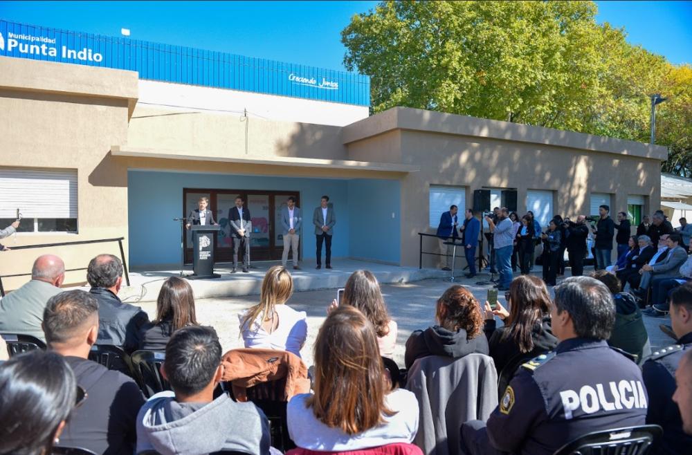 Kicillof inauguró el primer Centro Universitario de Punta Indio