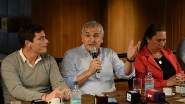 Gerardo Morales en La Plata: “Lo primero que tenemos que hacer es ordenar la calle y la economía”