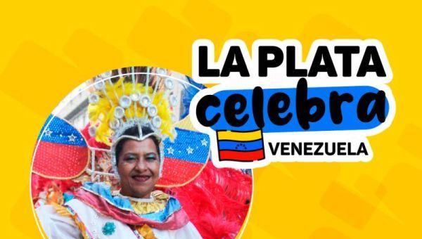 La cultura venezolana conquista la plaza Islas Malvinas con gastronomía, música y danza