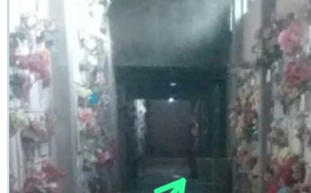 Aseguran que apareció un fantasma en el cementerio de La Plata
