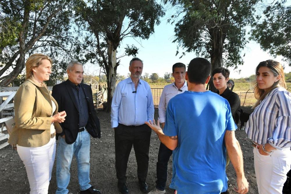 Allan y De la Torre recorrieron la Megatoma, “un problema complejo que se debe abordar”