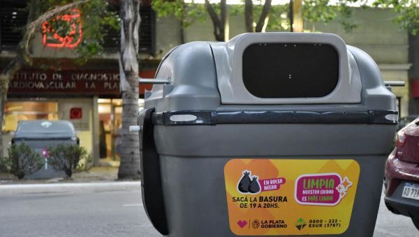 La Plata superará los 1000 contenedores instalados