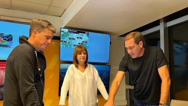 Garro recibió a Patricia Bullrich en su paso por La Plata: “La situación del país no da para más”