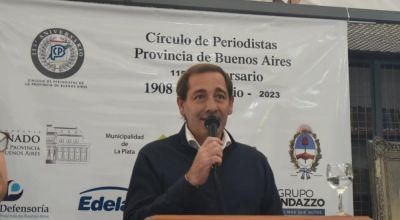 Garro en el brindis por el Día del Periodista: “Su trabajo es fundamental para la democracia”