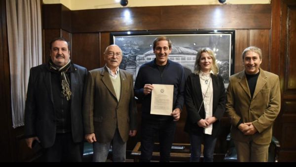 Garro recibió a las nuevas autoridades del Círculo de Periodistas de la Provincia