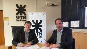Edelap y UTN La Plata firmaron un convenio para instalar un cargador solar para promover la movilidad sustentable