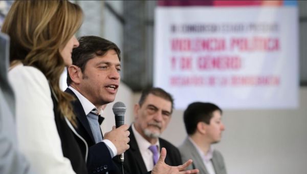 Kicillof y Díaz encabezaron la apertura del III Congreso Estado Presente sobre violencia política y de género