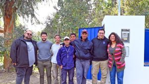 Agua potable para más de 150 familias de Etcheverry