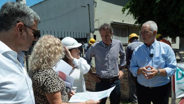 Con la presencia de Alak y Katopodis, avanzan obras de infraestructura clave en La Plata