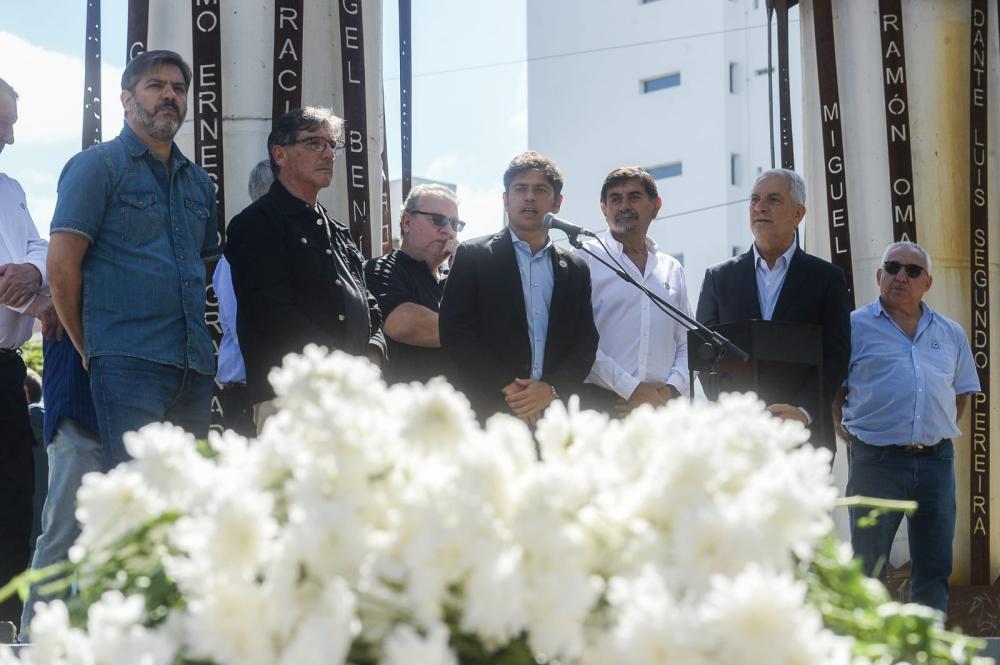 Alak y Kicillof encabezaron el acto de conmemoración de los 43 años de la guerra de Malvinas