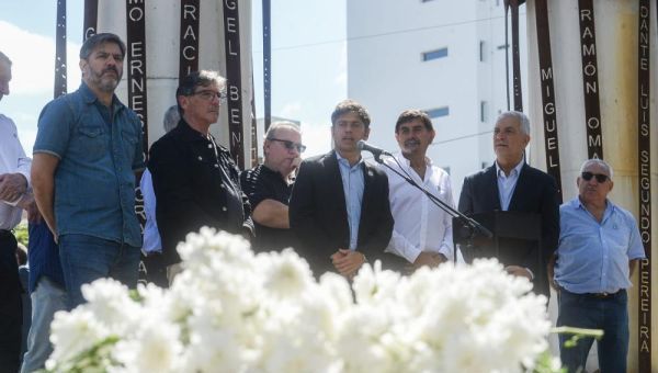 Alak y Kicillof encabezaron el acto de conmemoración de los 43 años de la guerra de Malvinas