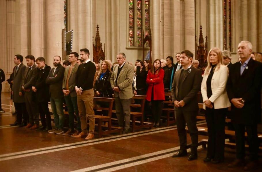 Alak y Kicillof participaron del tedeum por el 25 de Mayo