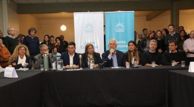 Hernández conformó su Junta Comunal y llegan obras viales, de infraestructura y educativas